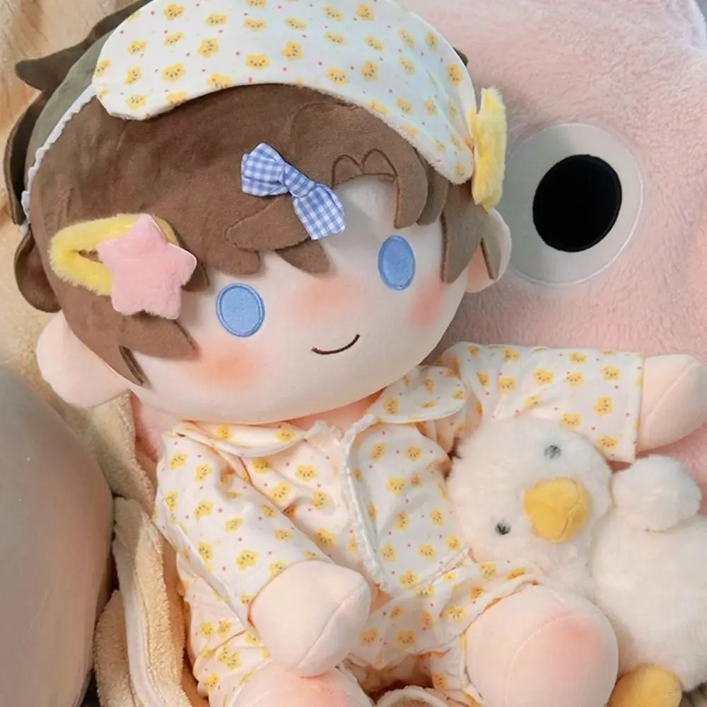 Conjunto de pijama para muñeca con pantalón de felpa y algodón - imagen 4