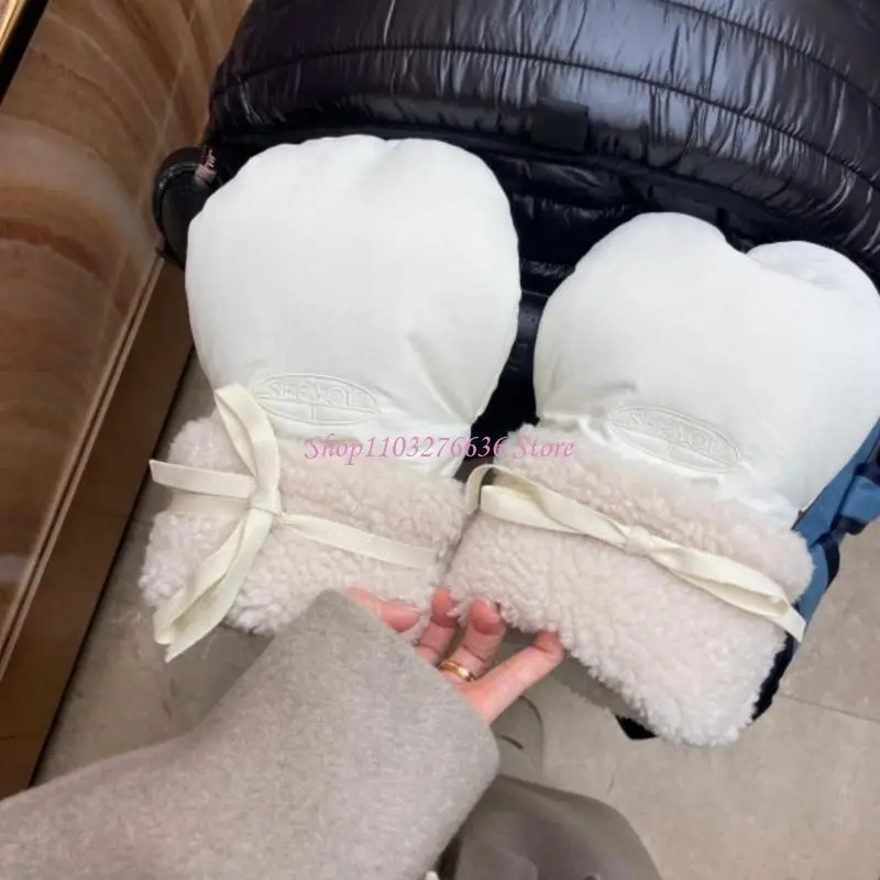 Guantes de lana para cochecito – Protectores térmicos suaves - imagen 4