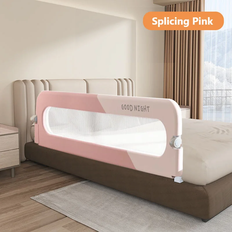 IMBABY Barandilla de cama anticaídas ajustable y segura para bebé - imagen 5