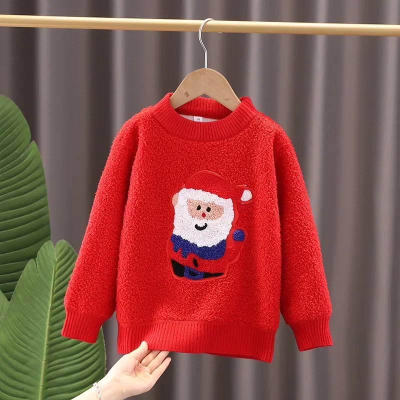 Jersey bebé de lana gruesa para invierno, cálido y suave