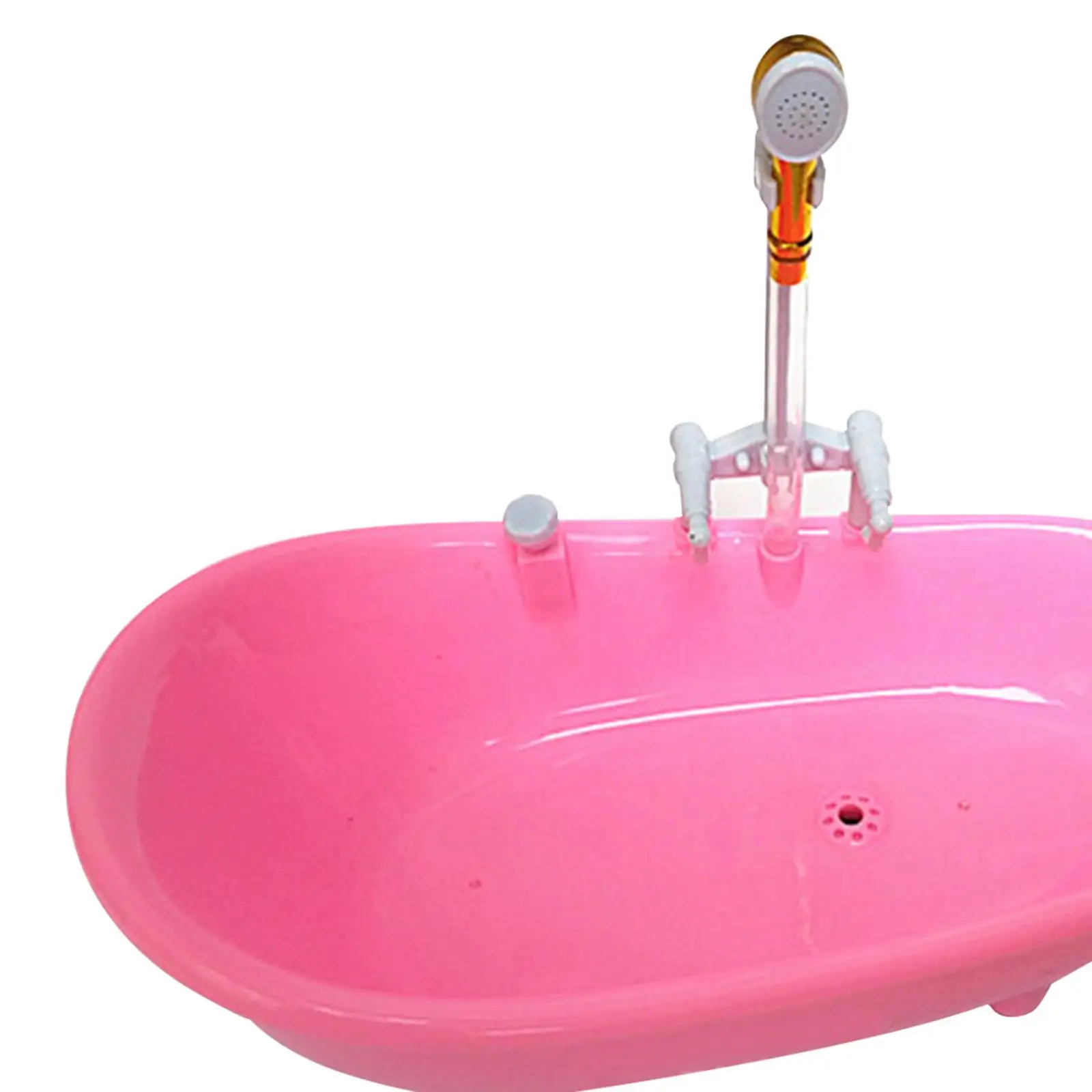 Bañera para muñecas Poppenhuisbadkuip elegante – accesorios de baño