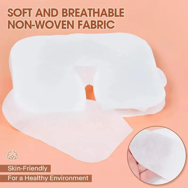 Funda reposacabezas desechable transpirable forma de U con orificio - imagen 4