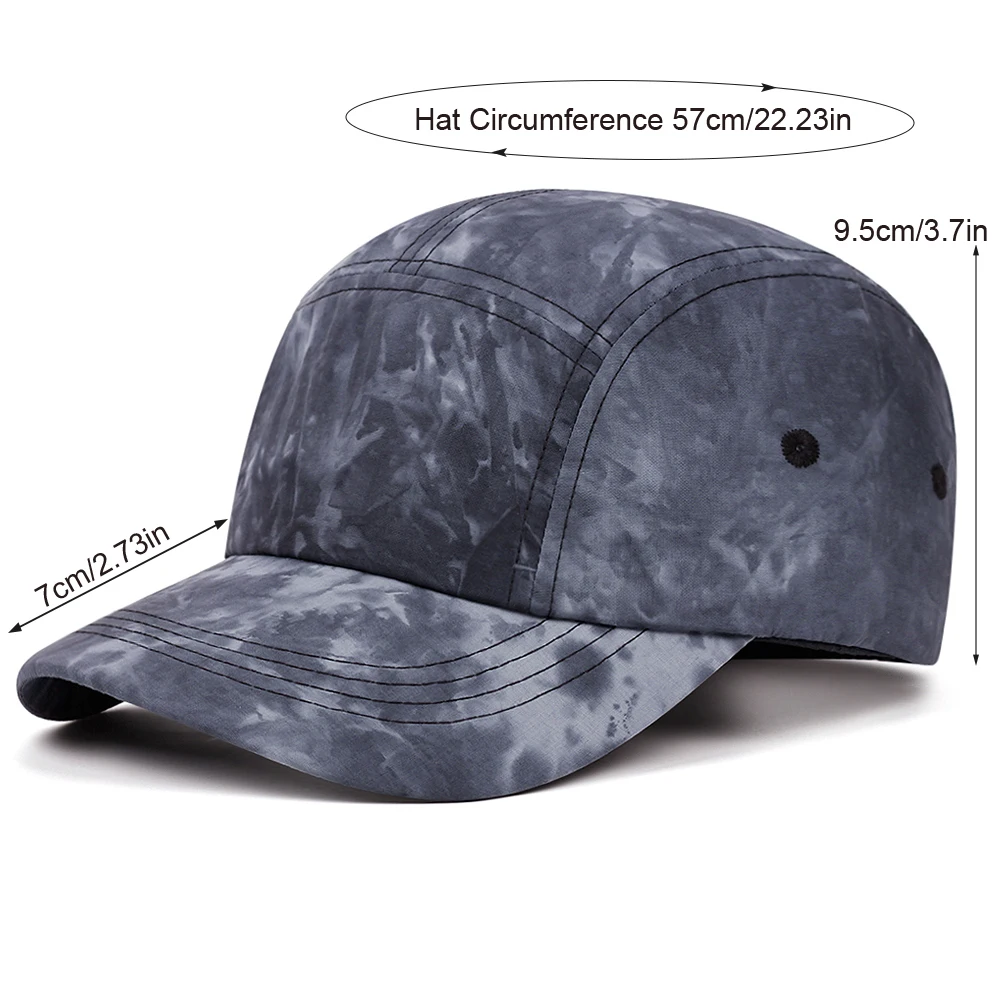 Gorra de béisbol tie-dye de algodón para sol y verano - imagen 2