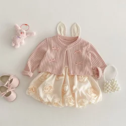 MILANCEL Vestido floral sin mangas para niña