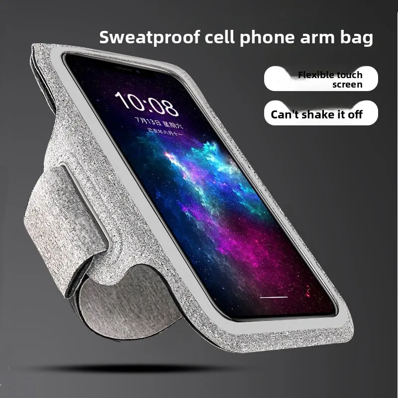 Brazalete móvil para correr deportivo resistente al sudor universal - imagen 4