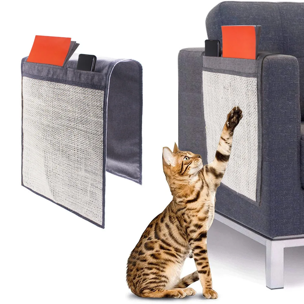 Rascador de sisal para sofá – Funda protectora antiarañazos para gatos - imagen 2