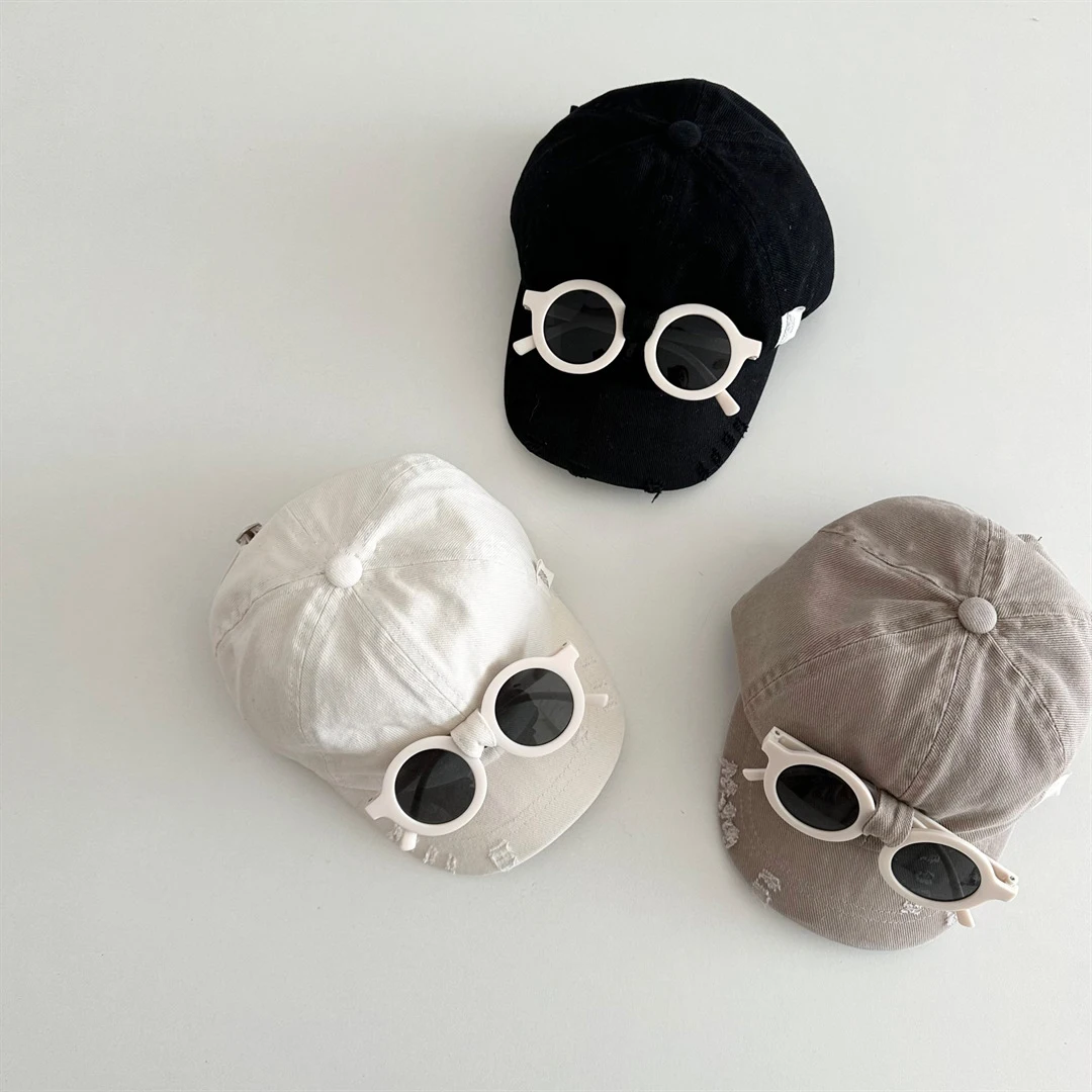 MILANCEL gorra con visera y gafas de sol desmontables infantil - imagen 4