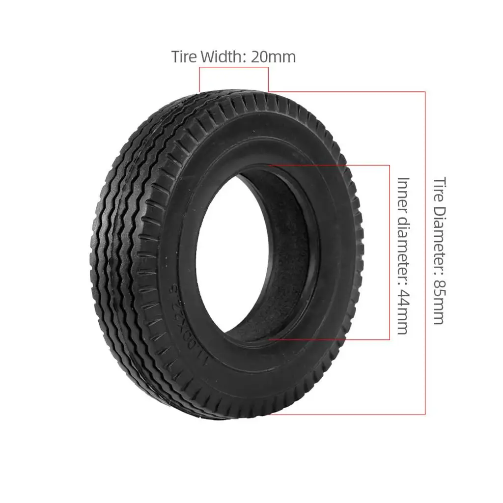 Neumáticos de goma RC Tamiya, repuesto duradero para crawlers
