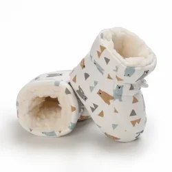 Botas de invierno bebé con suela suave antideslizante