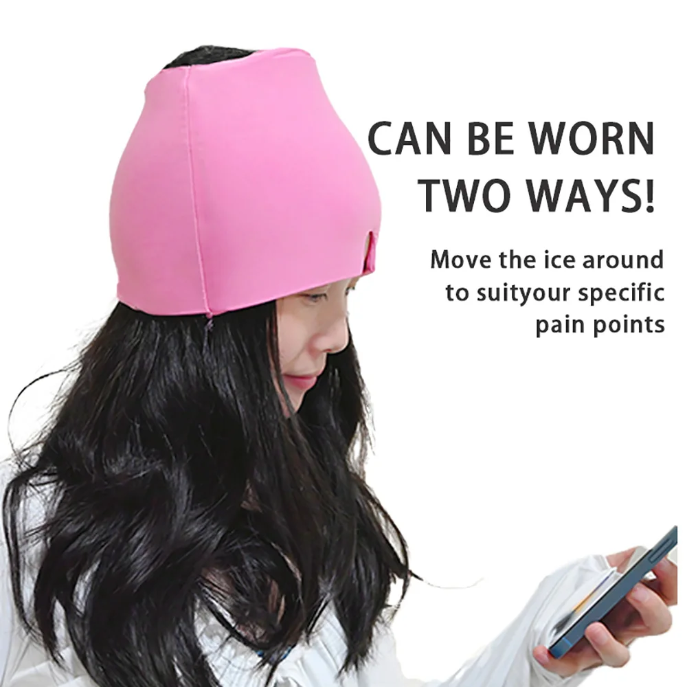 Gorro de gel refrigerante con compresa fría para aliviar dolor - imagen 4