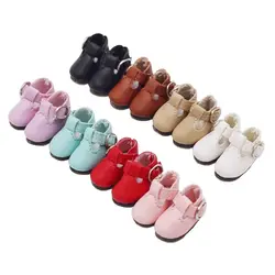 Zapatos BJD para muneca - Sandalias de cuero PU multicolor de moda