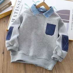 Sudadera de niño Baby Collision con cuello vuelto casual