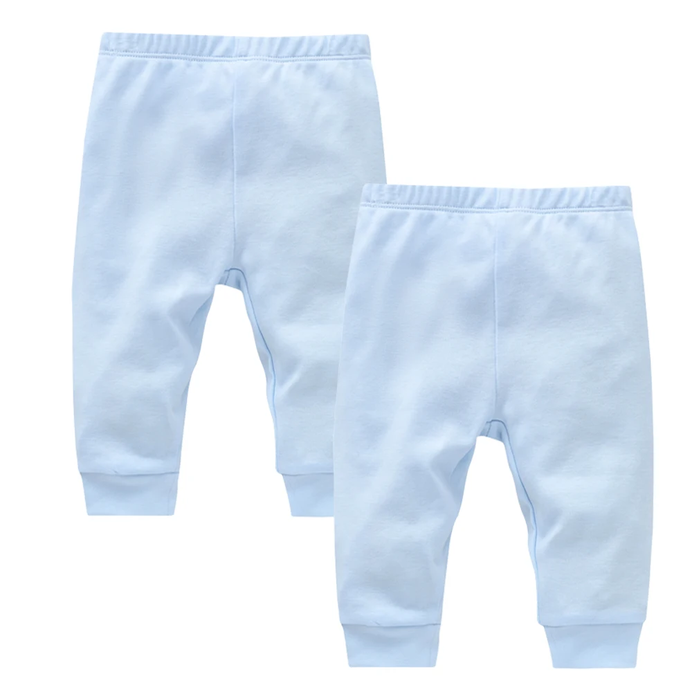 Unisex pantalones largos algodón bebé recién nacido 0-12 meses - imagen 4