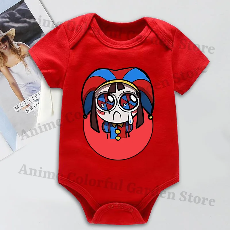 Mono de bebé de verano con diseño de circo digital kawaii - imagen 4