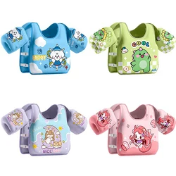 Chaleco de natación para niños con flotación y bañador estampado
