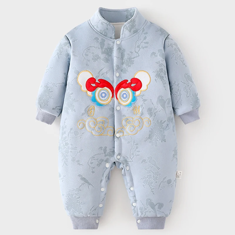 Boutique peleles de bebé invierno con dibujos animados estilo chino - imagen 5