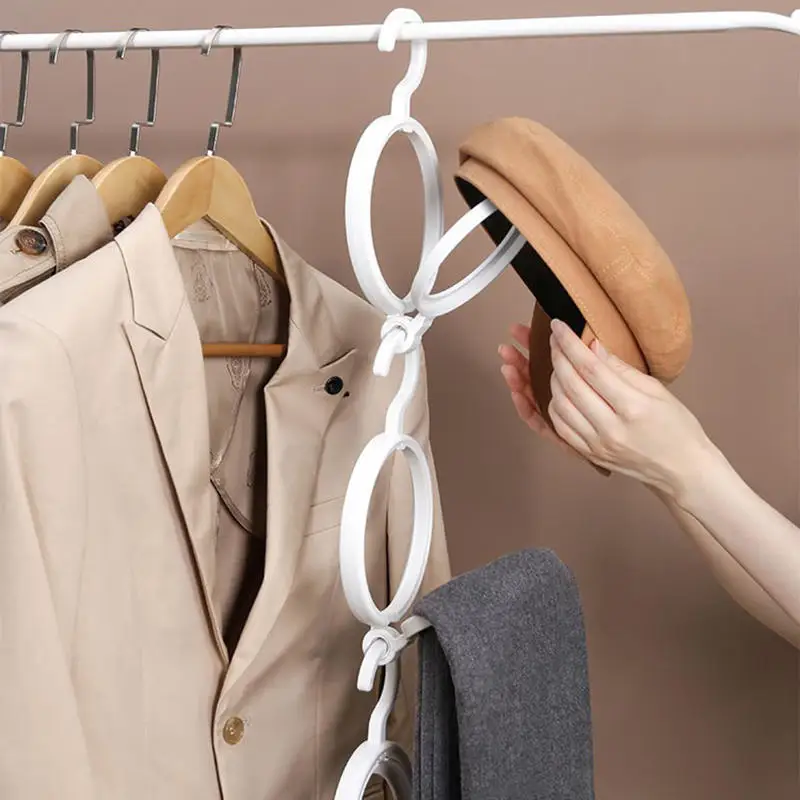 Soporte para pelucas pared duradero con ganchos multifunción salón