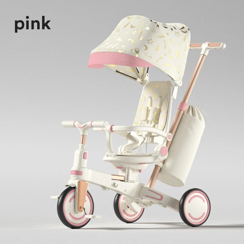 Kinderpedaaldriewieler parasol solar plegable para carrito bebé - imagen 3