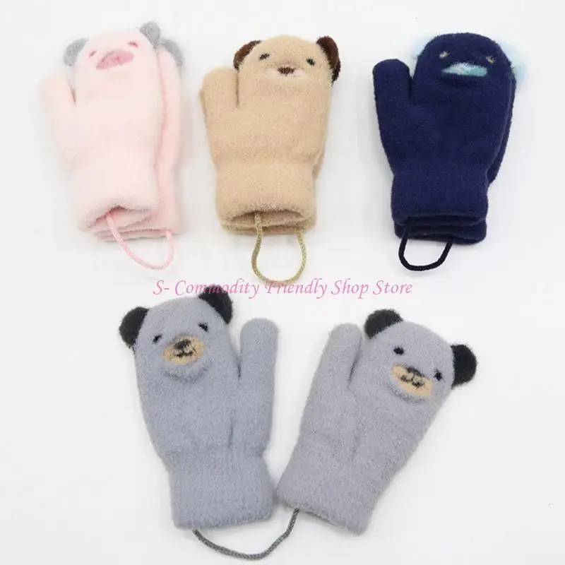Manoplas de bebé forradas gruesas para invierno, más cálidas - imagen 4