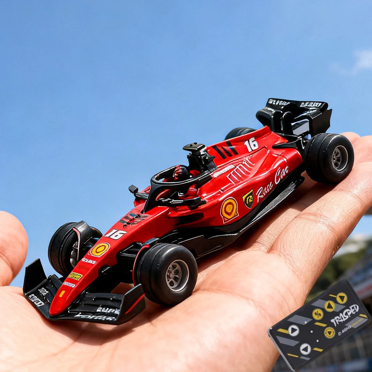 Coche teledirigido RC con luces ajustables para niños - imagen 5