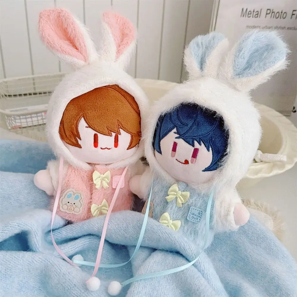 Disfraz de conejo infantil con orejas creativas rosa y azul - imagen 2