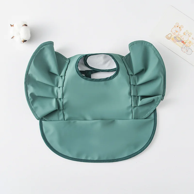 Babero impermeable para bebé alas de ángel
