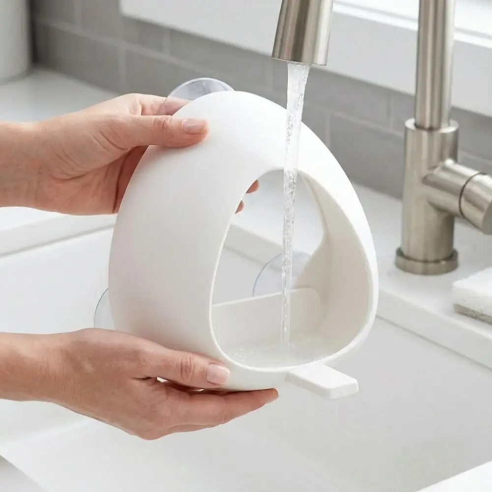 Comedero para pájaros con ventosa desmontable, impermeable