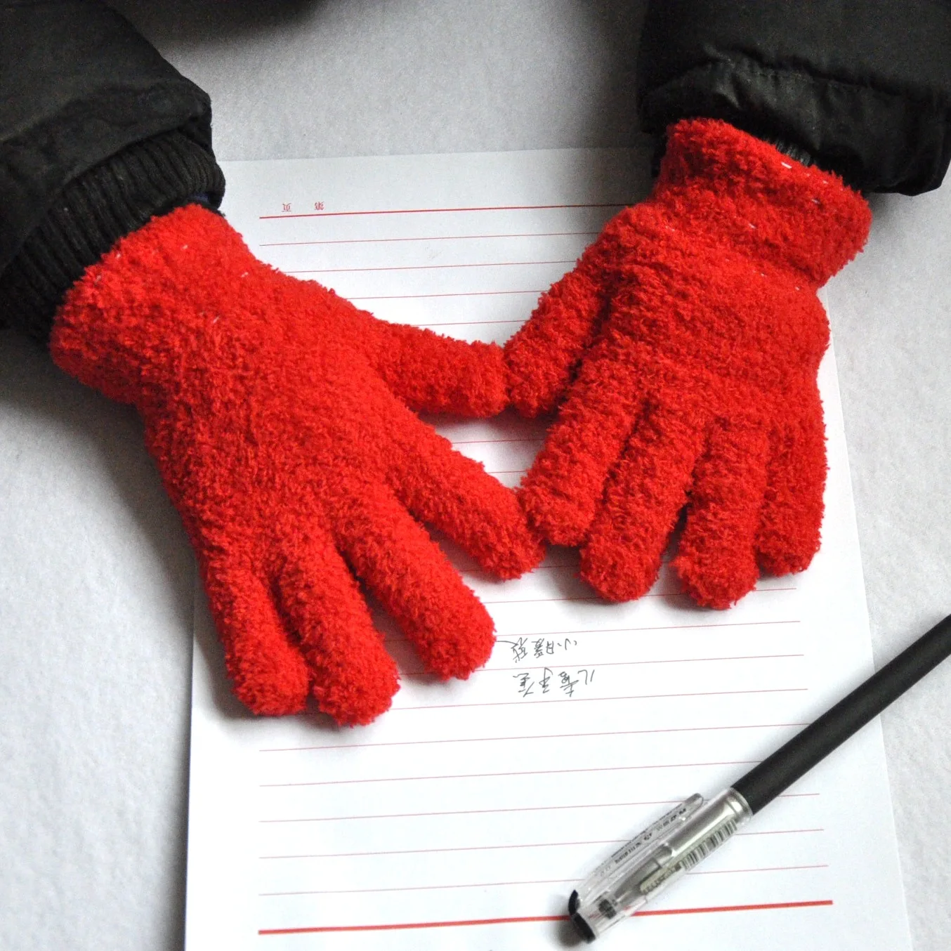 Guantes de invierno forro polar para niños - imagen 4