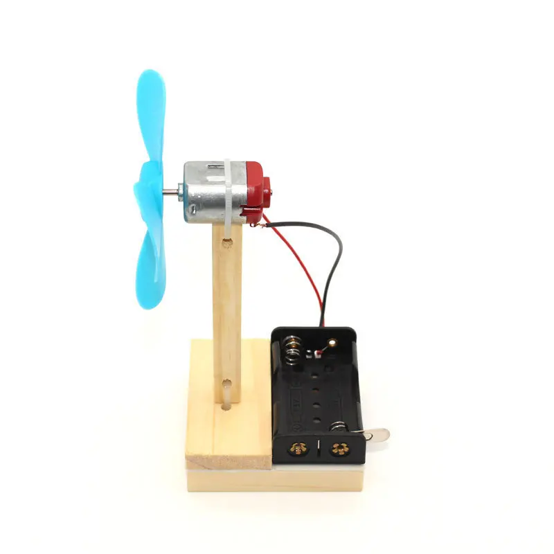 Kit DIY ventilador eléctrico para niños – Experimento de física - imagen 5