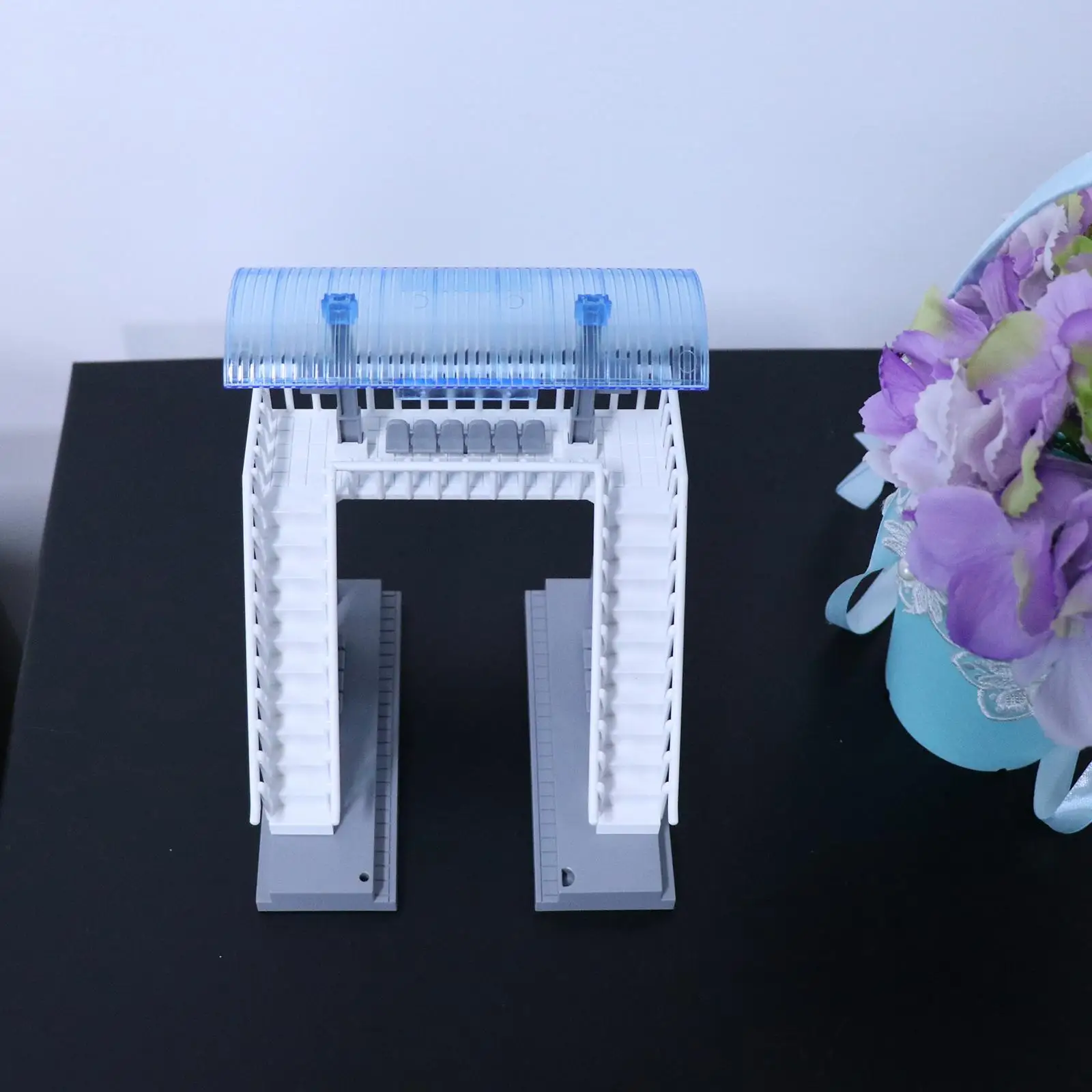 Maqueta estación de tren en miniatura para dioramas y vías - imagen 5
