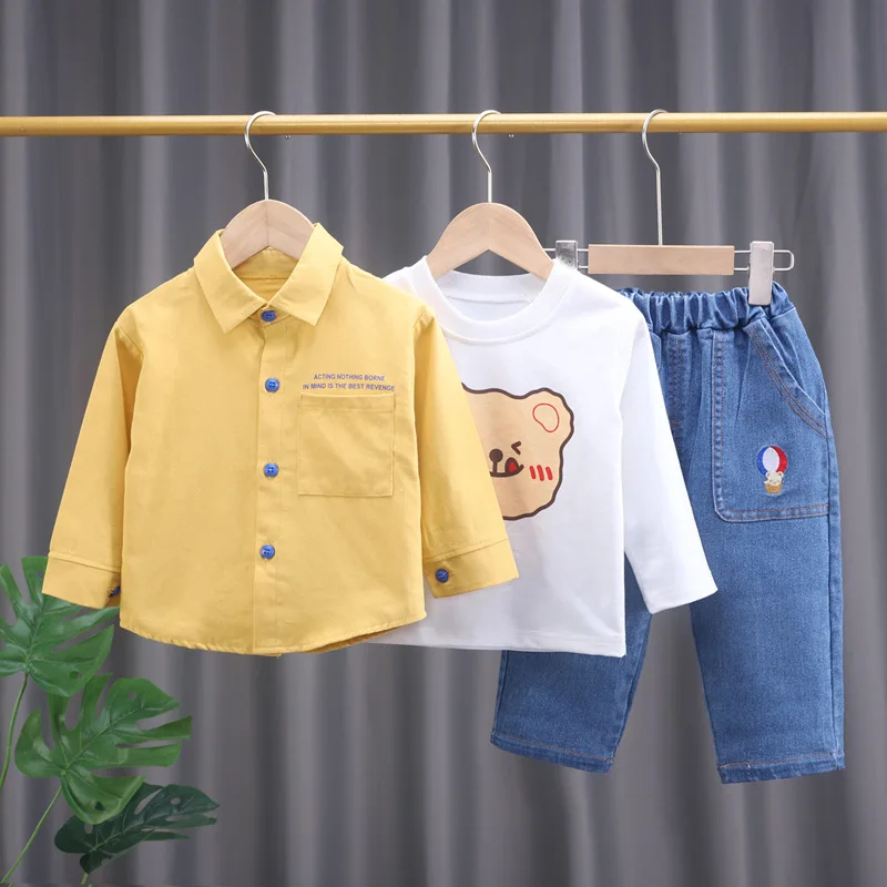 Conjunto infantil de entretiempo: chaqueta, camiseta y pantalón - imagen 3