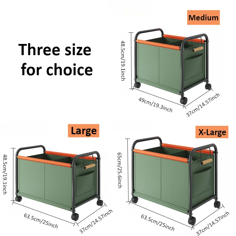 Carrito de almacenamiento de juguetes con ruedas para dormitorio - imagen 4