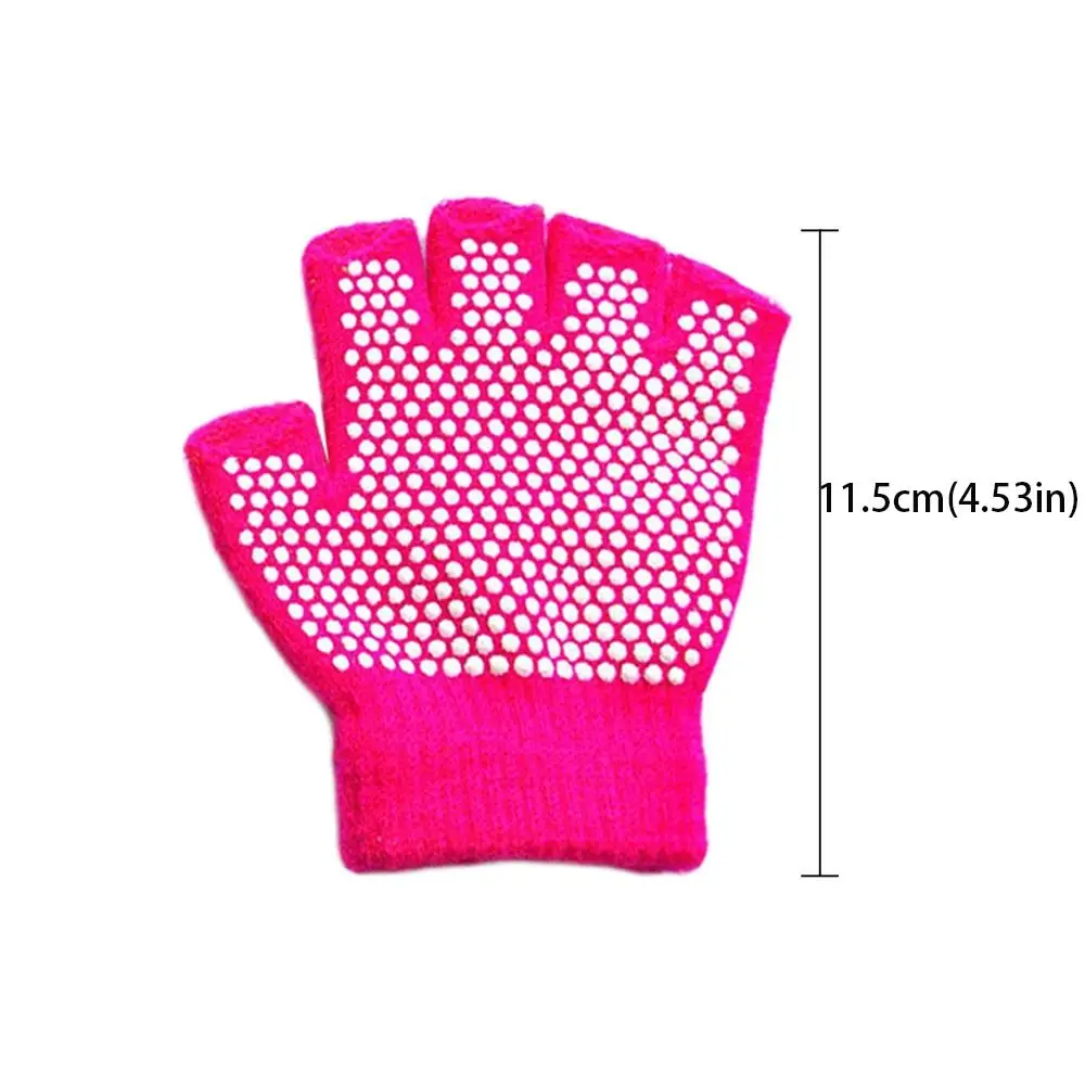 Guantes tejidos para niños con ajuste elástico
