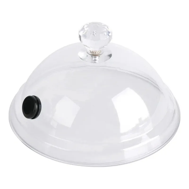 Cúpula de ahumado molecular transparente para cocina y pastelería - imagen 5
