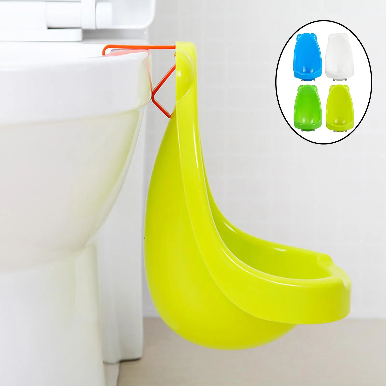 Potty Train Orinal para niños vertical con soporte - imagen 4