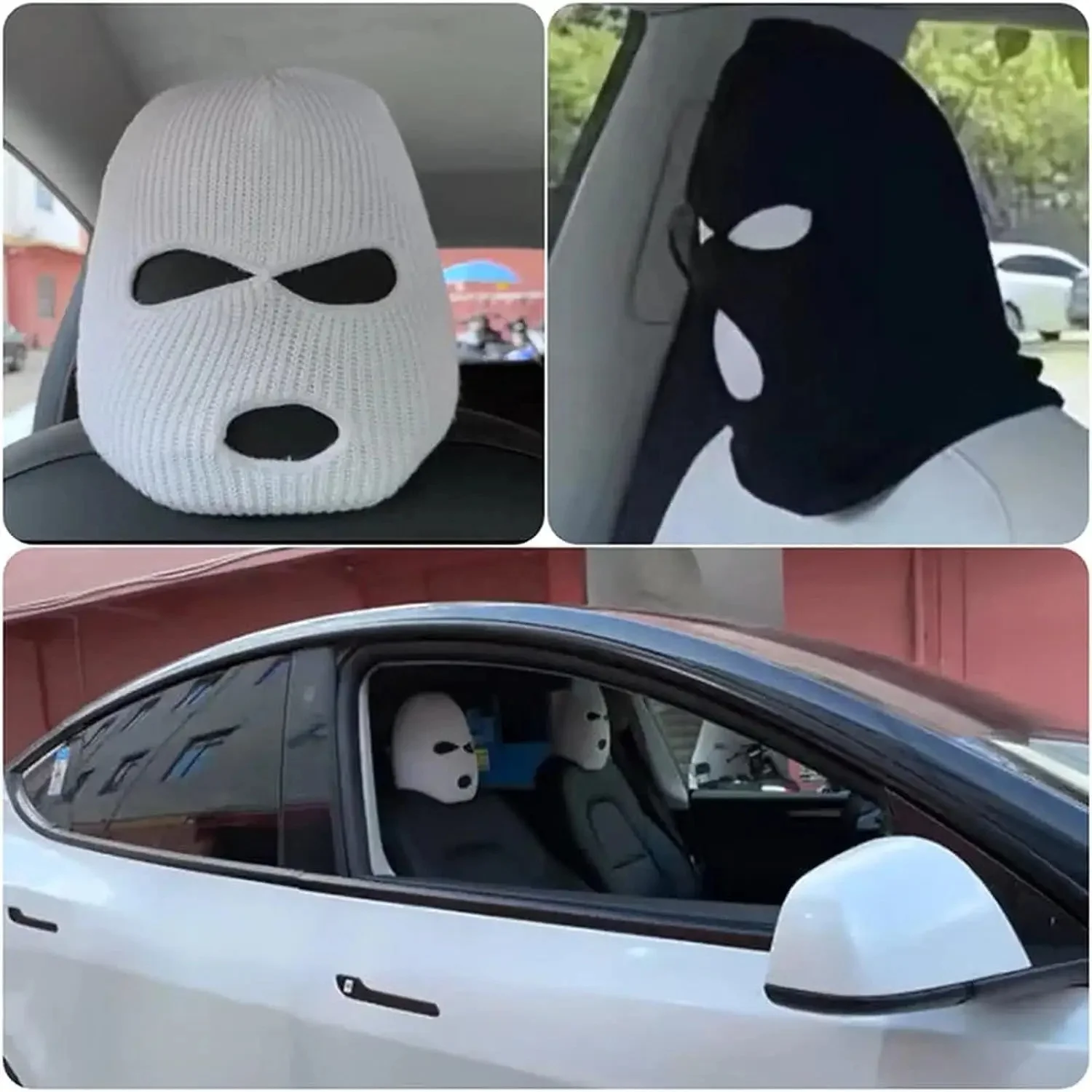 Funda reposacabezas para coche - cubre cara y protección antipolvo - imagen 5