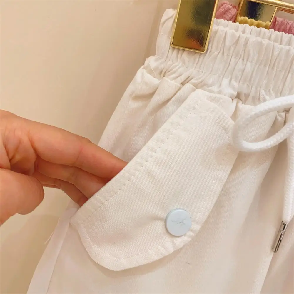 Milangel pantalón cargo unisex holgado para primavera y otoño