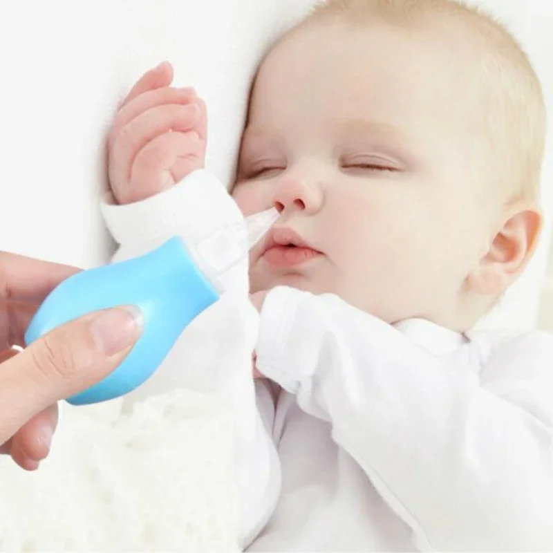 Aspirador nasal con bombilla de silicona para bebés recién nacidos - imagen 5