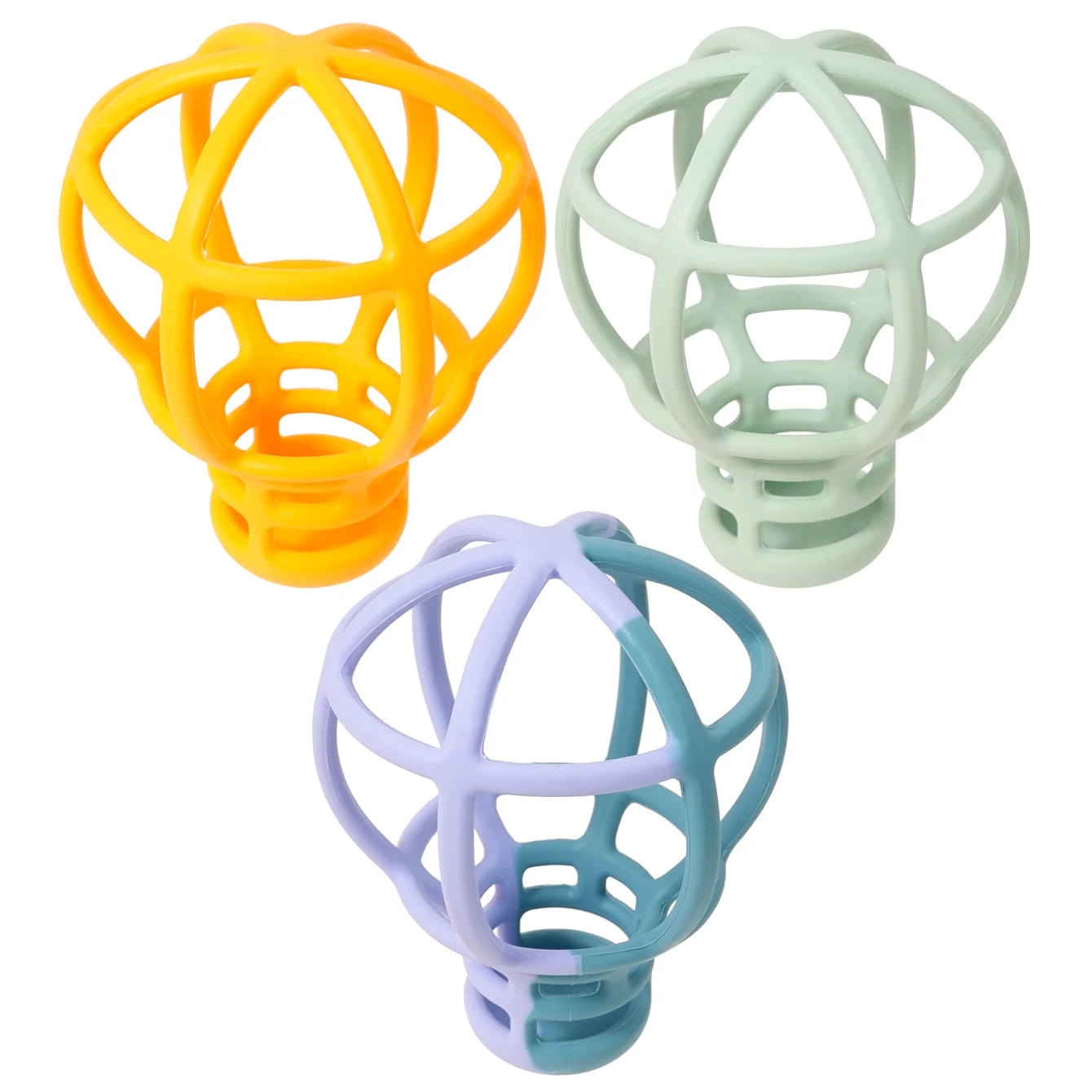 Dentición de silicona para bebé - Bola sensorial suave - imagen 2