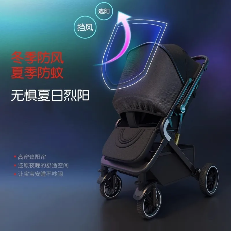 Carrito paraguas con ruedas plegable de uso diario - imagen 4