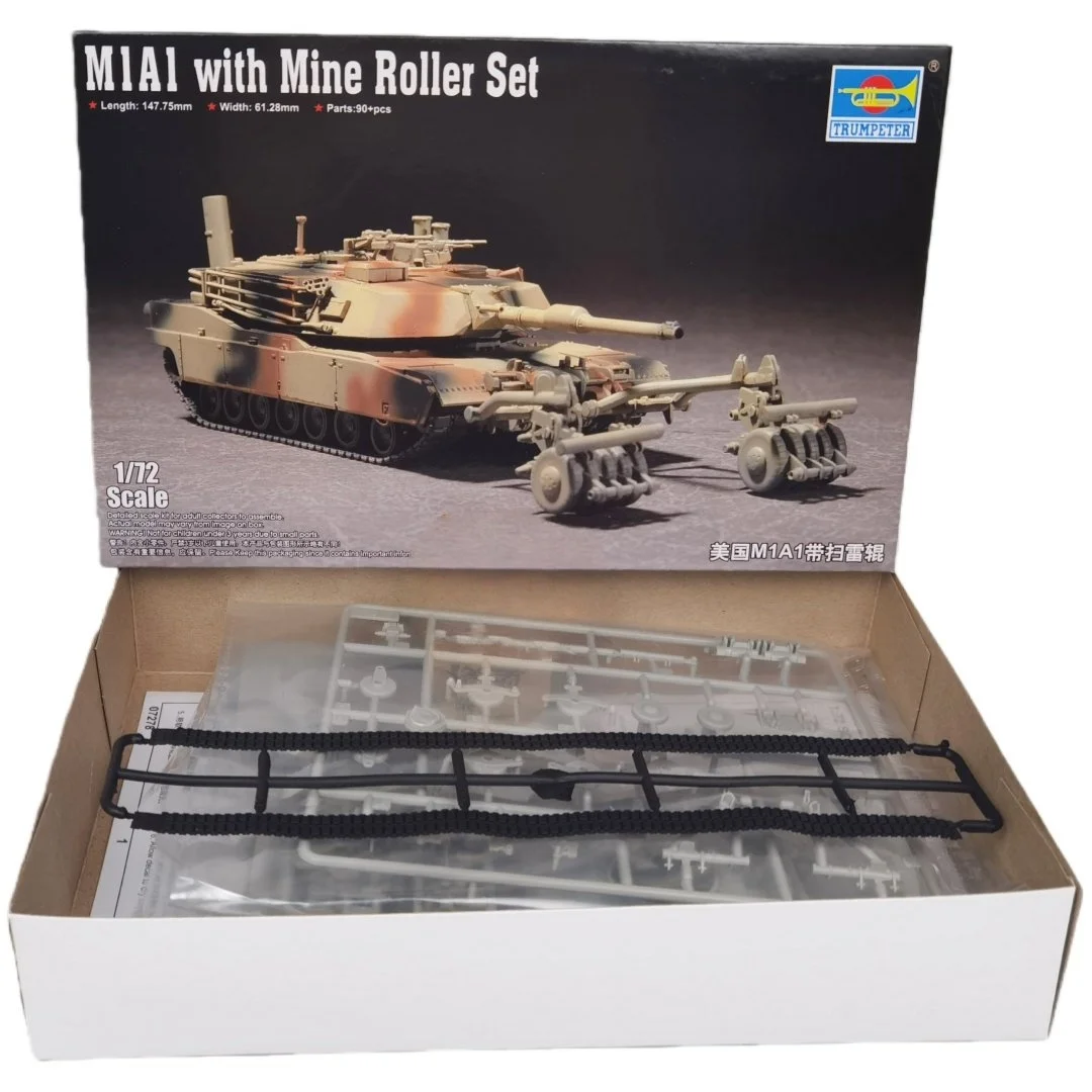 TRUMPETER Maqueta 3D de tanque M1A1 para montar - imagen 3