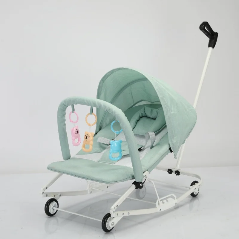Mecedora plegable de bebé con función silla para calmar - imagen 3