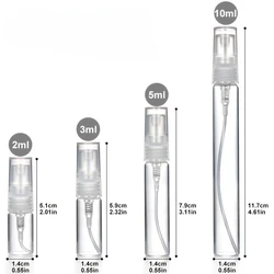 Scent Pod frasco perfume recargable de vidrio para llevar