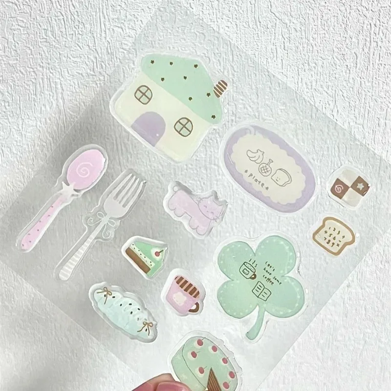 Carcasa para teléfono móvil con pegatinas decorativas estilo coreano - imagen 5