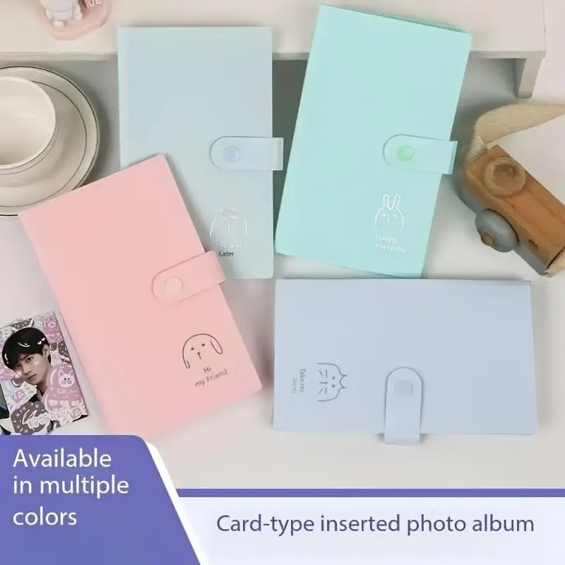 Álbum de fotos mini para tarjetas infantiles, compacto y bonito - imagen 2