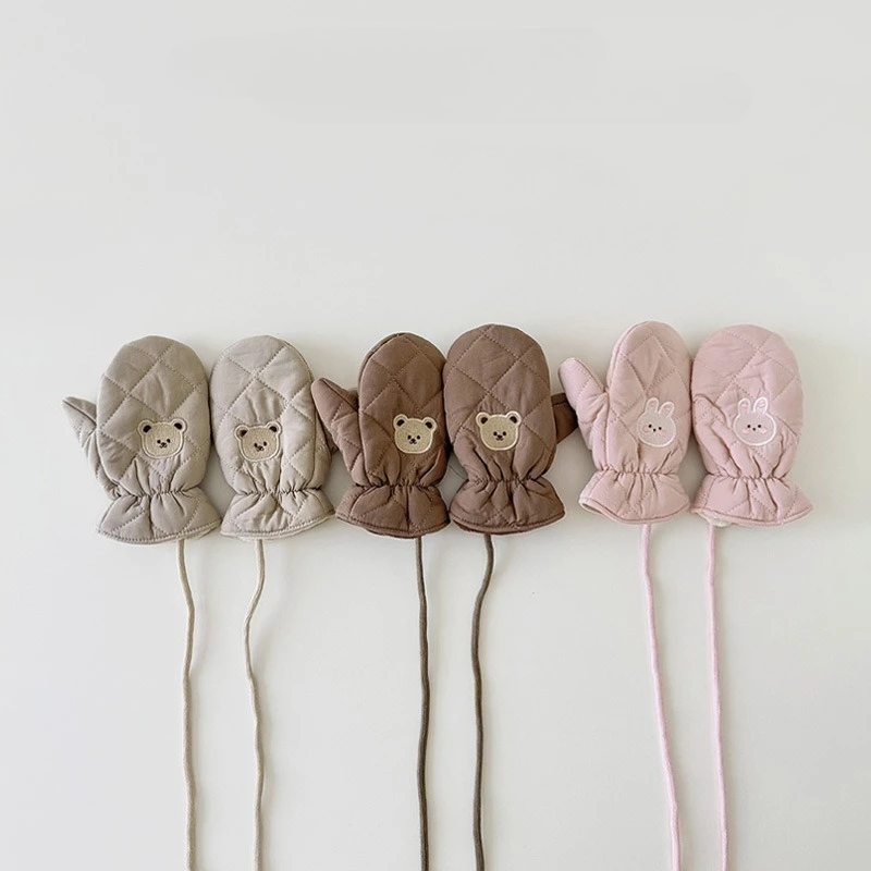 Guantes esquí niño animal, cálidos resistentes al frío exterior - imagen 4