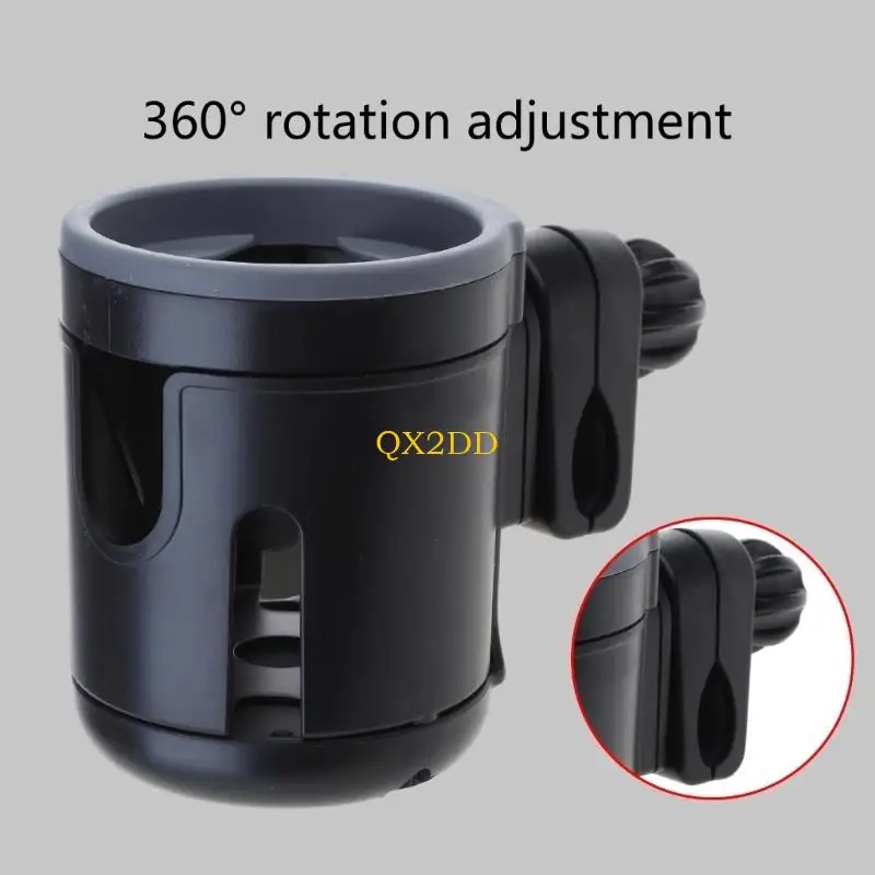 QX2D Portavasos universal para cochecito y silla de ruedas durable - imagen 5