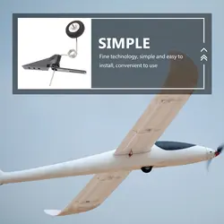 Tren de aterrizaje suave para avión con rueda trasera