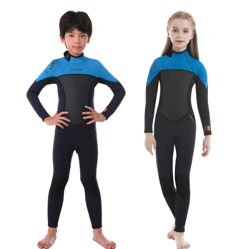 Traje de neopreno infantil completo para buceo y surf térmico - imagen 3