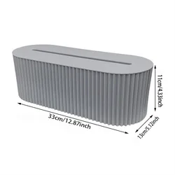 Organizador de cables portátil para mesa dormitorio, práctico